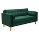 thumbnail image 2 of Sofa Retro 3c Felpa 01 Verde Botella, 2 of 6