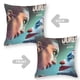 thumbnail image 2 of Joker: La Película Fundas de almohada de terciopelo con tema, regalos de funda de almohada, decoración para el hogar, cojín de lanzar, regalo de cumpleaños para fans y parejas. 45cm x 45cm., 2 of 6