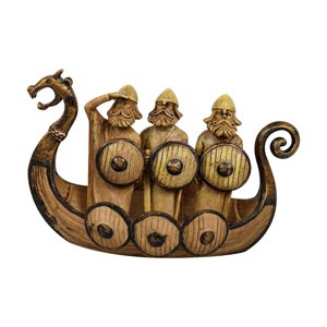 Magideal - Modelo De Barco De Simulación, Regalos Para Niños, Modelo De Barco De Vela, Quemador Para Oficina, Hotel, Bar, Decoración Del Hogar 19X10X13Cm