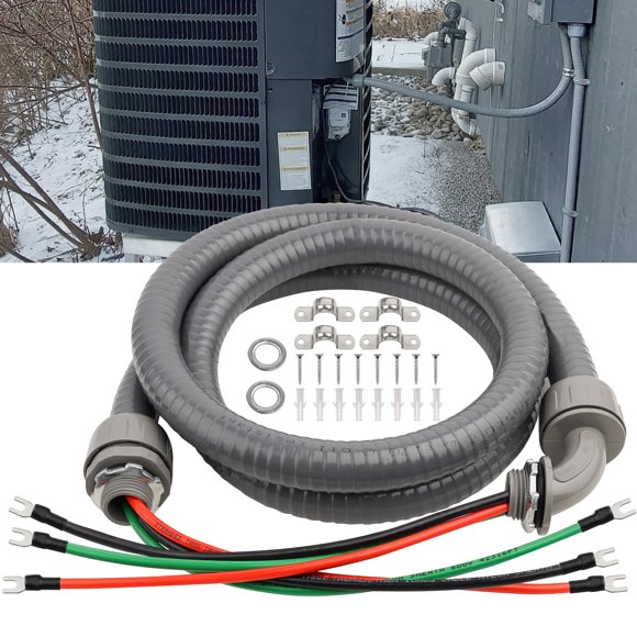 Conjunto Power Whip De 1 5 Cm Y 1 8 M Cable Calibre 10