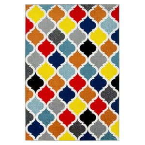 Modalfo - Alfombra Florida Multicolor 120 X 180 Cm
