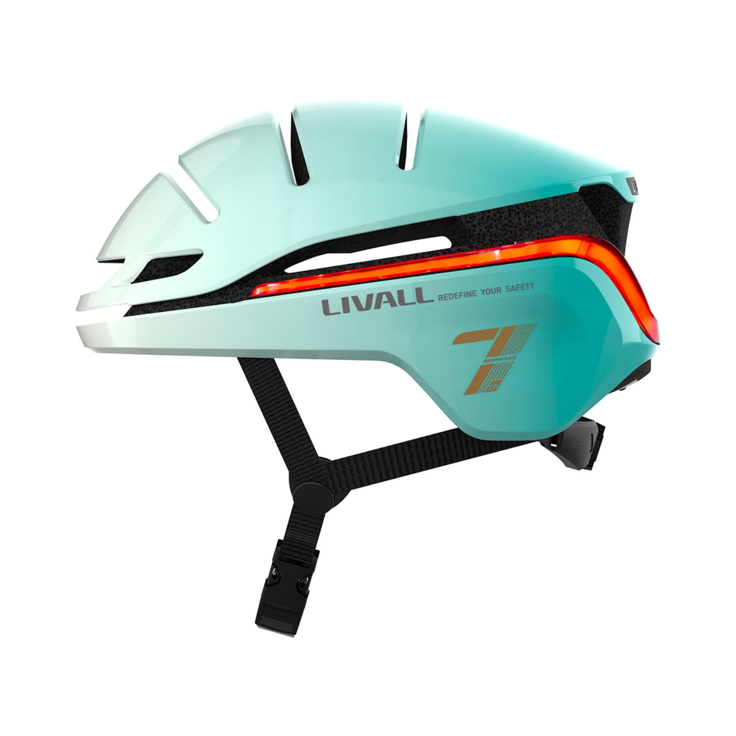 Livall - Casco Inteligente Led Evo21 Talla L Menta