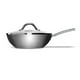 thumbnail image 2 of Wok Wens Hard Anodized 28cm Acero Inoxidable Tapa de Vidrio, 2 of 3