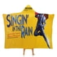 thumbnail image 1 of Cantando Bajo La Lluvia Manta Capa Con Capucha Anti Bolitas Manta De Lana Ártica Suave Manta Portátil De Felpa Ligera Y Lujosa Poncho Para Siesta En Casa Y Oficina 100*130cm, 1 of 6