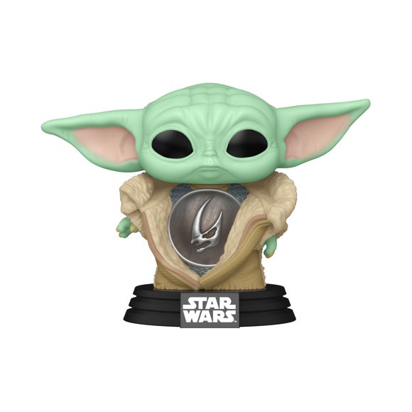 Figura Coleccionable Funko Pop Din Grogu With Armor Star Wars 80004