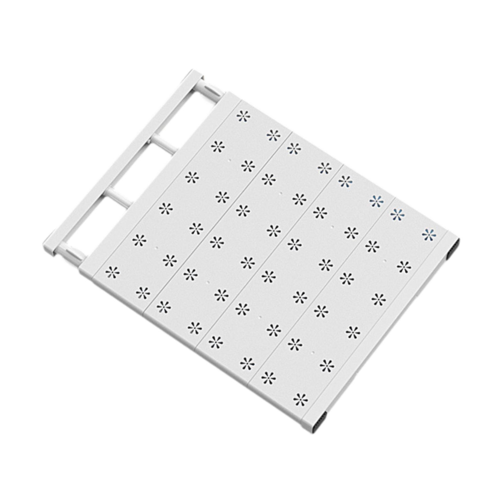 Magideal - Divisor De Ropa Extensible, Estante De Armario, Cajón, Organizador De Almacenamiento, Divisor Para Hotel, Cocina, Almacenamiento En El Hogar 35Cmx48Cm