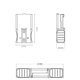 thumbnail image 3 of Batería 12 V 12 Ah para Kid Trax Dodge Ram 3500 Dodge Viper STR, 3 of 3