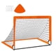 thumbnail image 4 of Red De Portería De Fútbol Para Ni?os, Puerta De Fútbol Compacta Para Parque, Jardín, Deporte Al Aire Libre, Color Naranja, 4 of 5