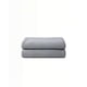 thumbnail image 2 of Manta Con Flecos De Soga Trenzados Chenille Color Gris, 2 of 4