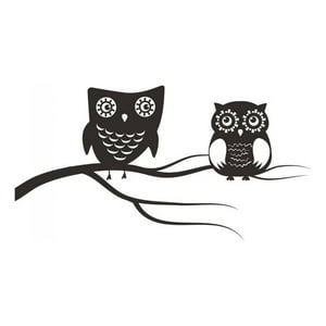 Rienda Libre Graphics - Decomural Two Owls Nursery Ws-17986