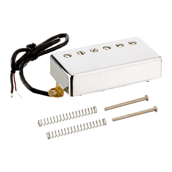 Humbucker Pickup Wolfgang Para Posición Del Cuello Color Cromado