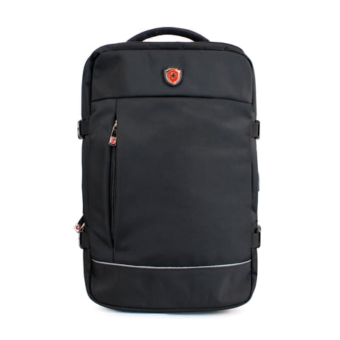Swiss Bag - Mochila Ejecutiva De Viaje Con Portanotebook Y Usb Conectago Black