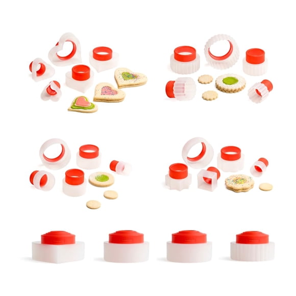 Set de Cortadores de Galletas Betty Crocker con 20 Formas Sin BPA