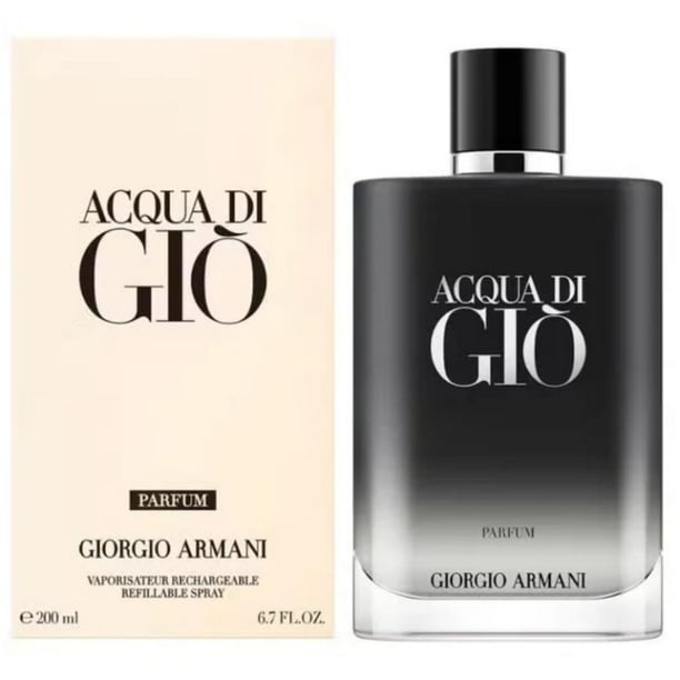 Giorgio Acqua Di Gio Parfum 200 Ml Recargable Hombre Lider