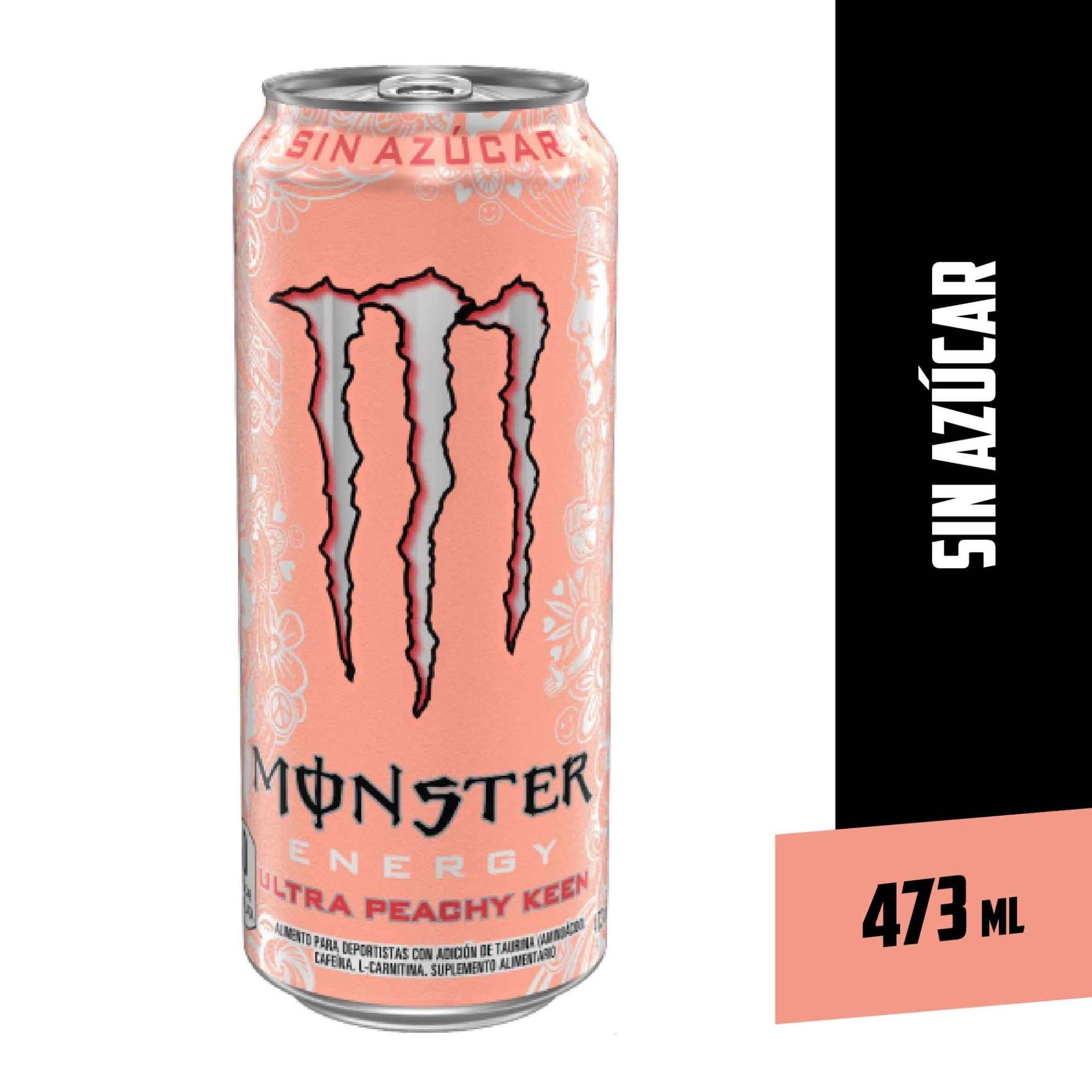 Bebida Energética Energy Peachy Keen Botella 473 ml Monster