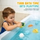 thumbnail image 3 of Juguetes de baño PUPTILY, paquete de 6, sin agujeros, ajustables para niños de 1 a 3 años, 3 of 7