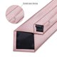 thumbnail image 5 of Corbata Rosa hombre seda con paño y colleras Palo Rosa, 5 of 7