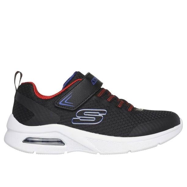 ZAPATILLAS SKECHERS MICROSPEC MAX NIÑOS 403818L-BKRB - Talla 31