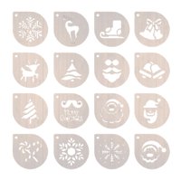 Bothyi - Plantillas De Café, Plantilla Reutilizable De Espuma Latte Art Para Tarta, Capuchino, Mousse