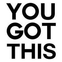 Rienda Libre Graphics - Decomural You Got This Inspirational Ws-43920