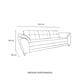 thumbnail image 5 of Sofa Sami 3c Res Felp Café, 5 of 5