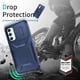 thumbnail image 5 of Funda Resistente para Samsung Galaxy A34 5G con Tapa Deslizante y Protección Militar Azul, 5 of 6