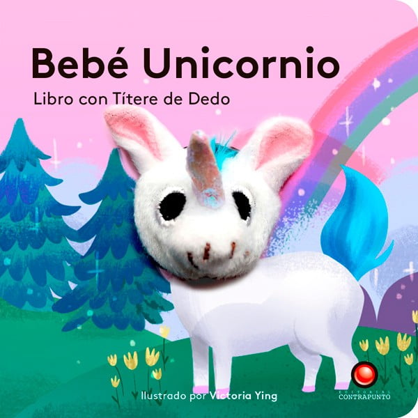 Contrapunto Libro Con Titere De Dedo - Bebe Unicorni