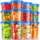 thumbnail image 1 of Contenedores para Alimentos BiuLeon Paquete de 12 Sin BPA y a Prueba de Fugas, 1 of 8