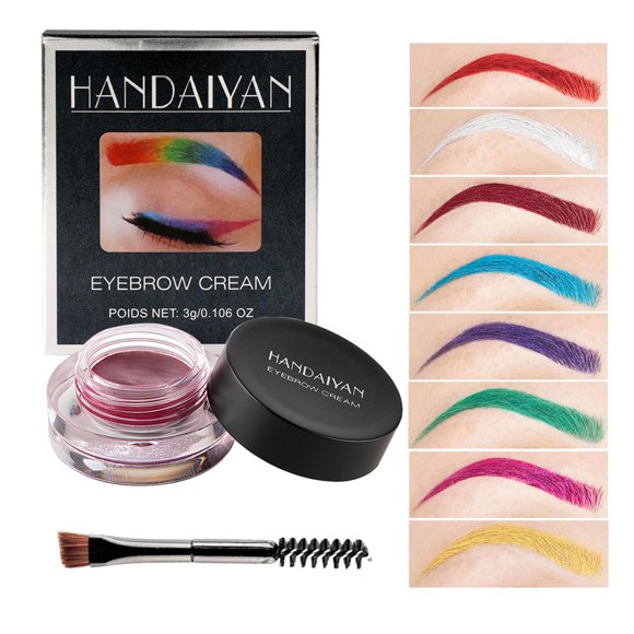 Crema para cejas y delineador de ojos HANDAIYAN Waterproof 8 colores