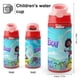 thumbnail image 2 of EurekaBotella de Agua con Tapa Pop Top de Un Toque, Acero Inoxidable, a Prueba de Fugas, para Deportes, Botella Infantil rosa 12 oz, 2 of 6