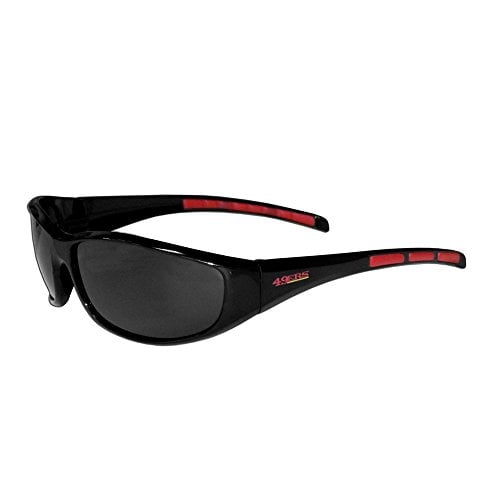 Gafas de sol envolventes de los San Francisco 49ers de la NFL de Siskiyou Sports
