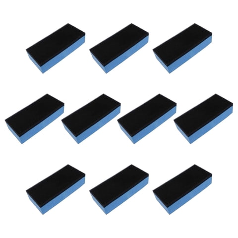 Magideal - 10X Aplicador De Revestimiento De Cerámica, Almohadilla De Pulido, Encerado De Revestimiento, Almohadilla De Detalles De Automóviles, Almohadilla De