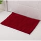 thumbnail image 2 of Alfombra de baño navideña, súper suave, absorbente, antideslizante, de microfibra chenilla, para bañera, ducha, superficie texturizada, suelo, cabina de ducha, color rojo., 2 of 5