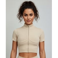 Flix Spa - Peto Deportivo Premium Mujer Ajustado Con Cierre