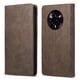 thumbnail image 1 of Funda tipo cartera con bloqueo RFID para Realme 14 Pro Con tapa abatible, portatarjetas, cierre magnético, TPU y soporte Marrón, 1 of 6