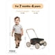 thumbnail image 2 of Pula Baby Push Walker kidpop de 6 a 12 meses con ruedas, color negro, 2 of 8