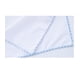 thumbnail image 5 of Juego de 3 pañuelos de bolsillo de algodón blanco para hombre con borde de color (10 colores), 5 of 7