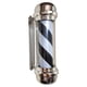 thumbnail image 3 of Luz De Poste De Barbero Ioensy 23" Con Soporte De Pared Negro Plano, 3 of 5