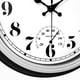 thumbnail image 3 of Reloj de pared JENLYSTIME de 30 cm, retro, resistente al agua con termómetro, 3 of 7