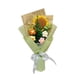 thumbnail image 2 of Ramo De Flores De Ganchillo Completado Hermosas Flores Artificiales Acabadas Verde, 2 of 3