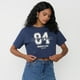 thumbnail image 3 of Polera Mujer Fun Manca Corta Crop Azul Marino Corona, 3 of 5