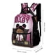 thumbnail image 2 of El Bebé Jefazo Niña África Mochila Escolar para Niños y Niñas, Mochila Infantil de Alta Calidad Ligera, Grande y Duradera 43x15x32cm, 2 of 6
