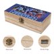 thumbnail image 3 of Gárgolas Caja Organizadora de Madera Rústica - Caja Decorativa Multifuncional para Escritorio, Hogar, Oficina, Joyas y Manualidades, 3 of 6