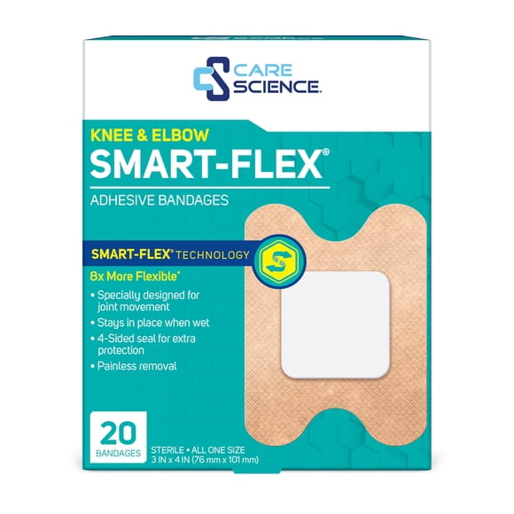 Vendas de Tela Care Science 10 cm × 7,6 cm - 20 Unidades