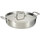thumbnail image 1 of Cacerola Cuisinart 5,5 L de Acero Inoxidable con Tapa, 1 of 3