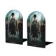 thumbnail image 1 of Harry Potter Sujetalibros decorativos temáticos, tope para estantería con base antideslizante, uso dual para hogar y oficina - 2 piezas, 1 of 6