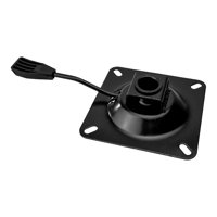 Magideal - Taburete De Bar Con Placa Giratoria, Asiento Con Placa Giratoria, Asiento Resistente Y Resistente, Placa Base Giratoria Para Muebles, Sillas De Juegos Con Palanca De Elevación