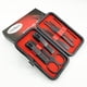 thumbnail image 1 of Set de Manicura QURIPE 7 Piezas Acero Inoxidable Negro con Estuche, 1 of 3