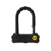Candado Yale Bicicleta U-Lock 18,5Cm Negro