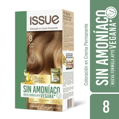 Coloración Cabello Sin Amoníaco 8 Rubio Claro 1 Un Issue